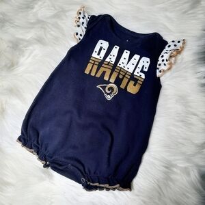 NFL Rams Baby Onsie 0-3mo